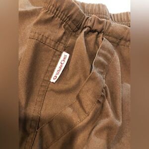 White Cross Chocolate Brown Boot Flare Cargo style Cotton Pants